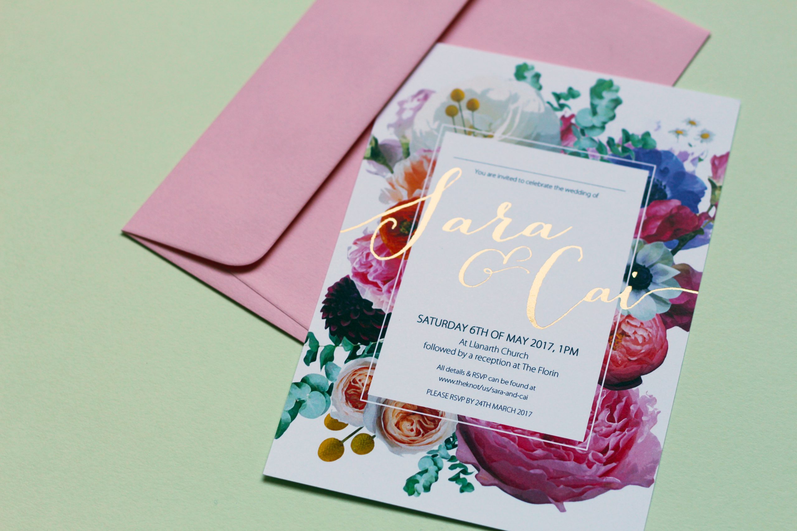 Spring Wedding Stationery Ideas with Flowers - Floral Wedding Invitations - The Foil Invite Company Blog