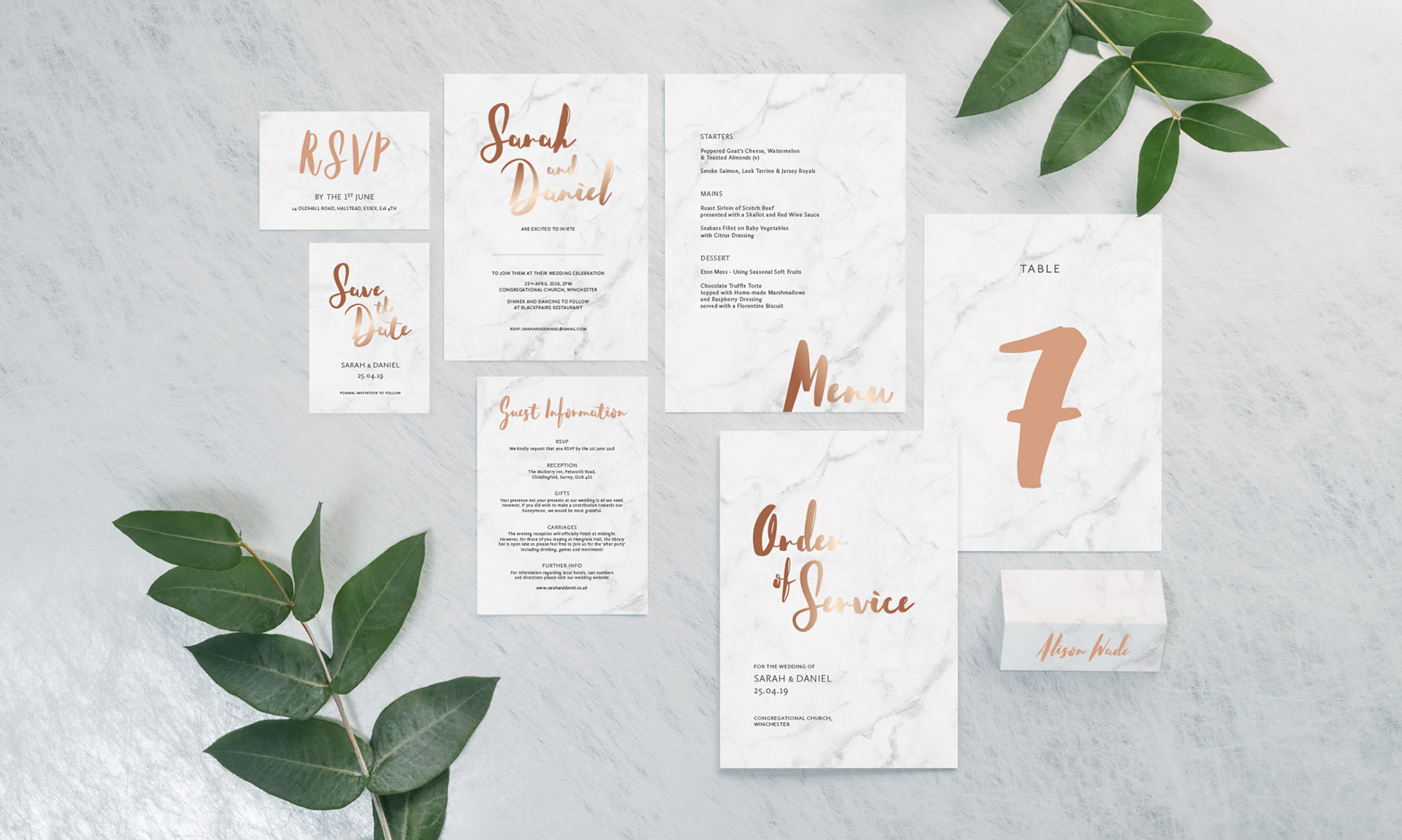 Foil Invite Company - Rockwell Collection